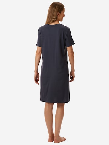 Chemise de nuit ' Nightwear ' uncover by SCHIESSER en bleu