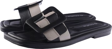 D.MoRo Shoes Mules 'Akyaudd' in Black: front
