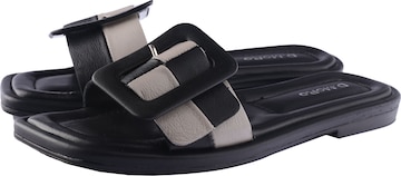 D.MoRo Shoes Mules in Black: front