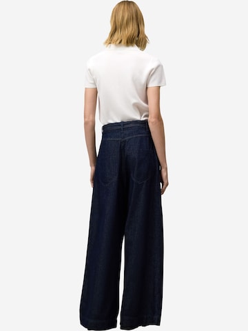 Adolfo Dominguez Wide leg Jeans in Blauw