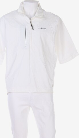 Chervo Jacket & Coat in M-L in White: front