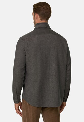 Boggi Milano Shirt in Grijs: terug
