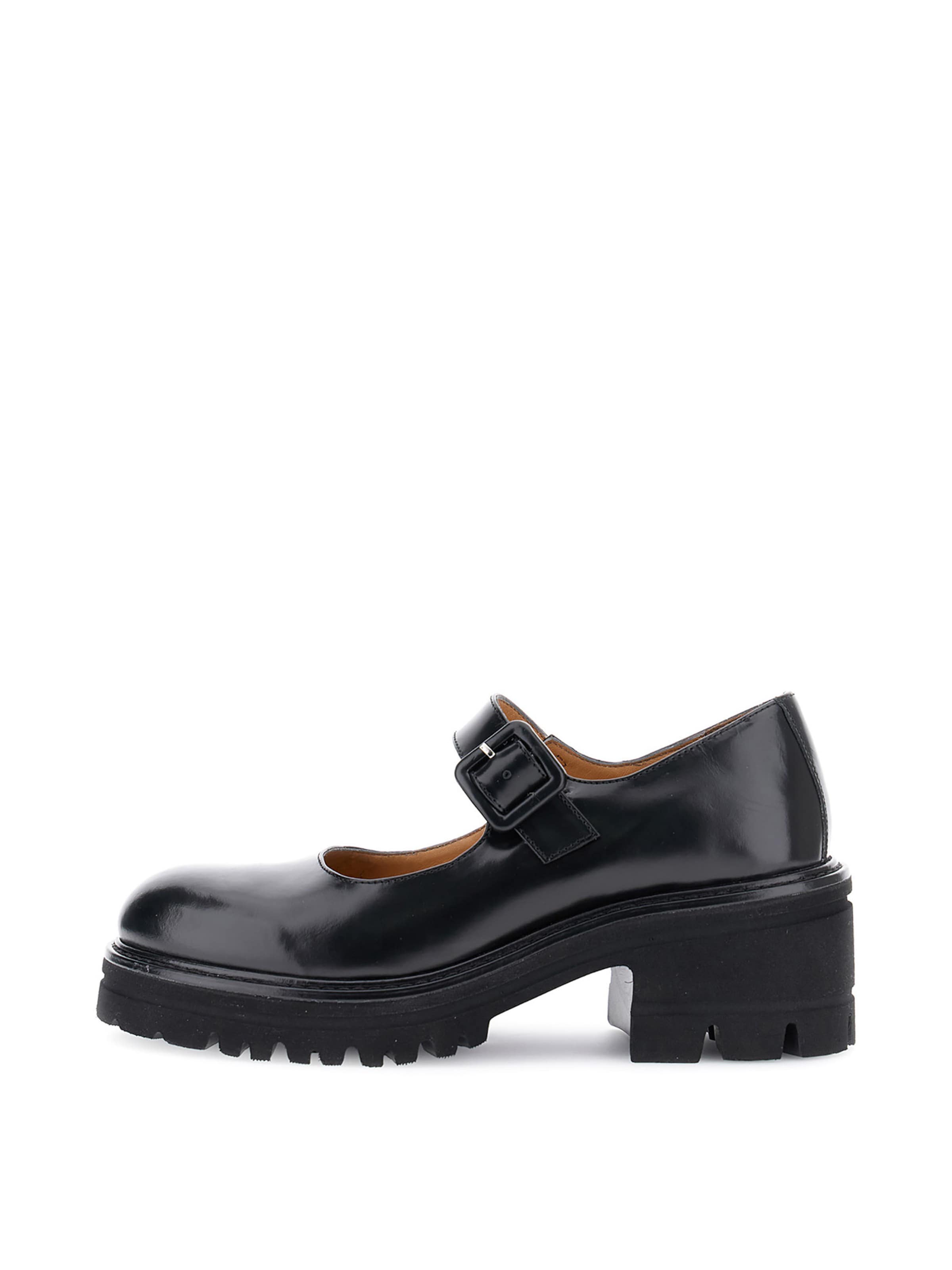 CAFè NOIR Instappers in Zwart: voorkant