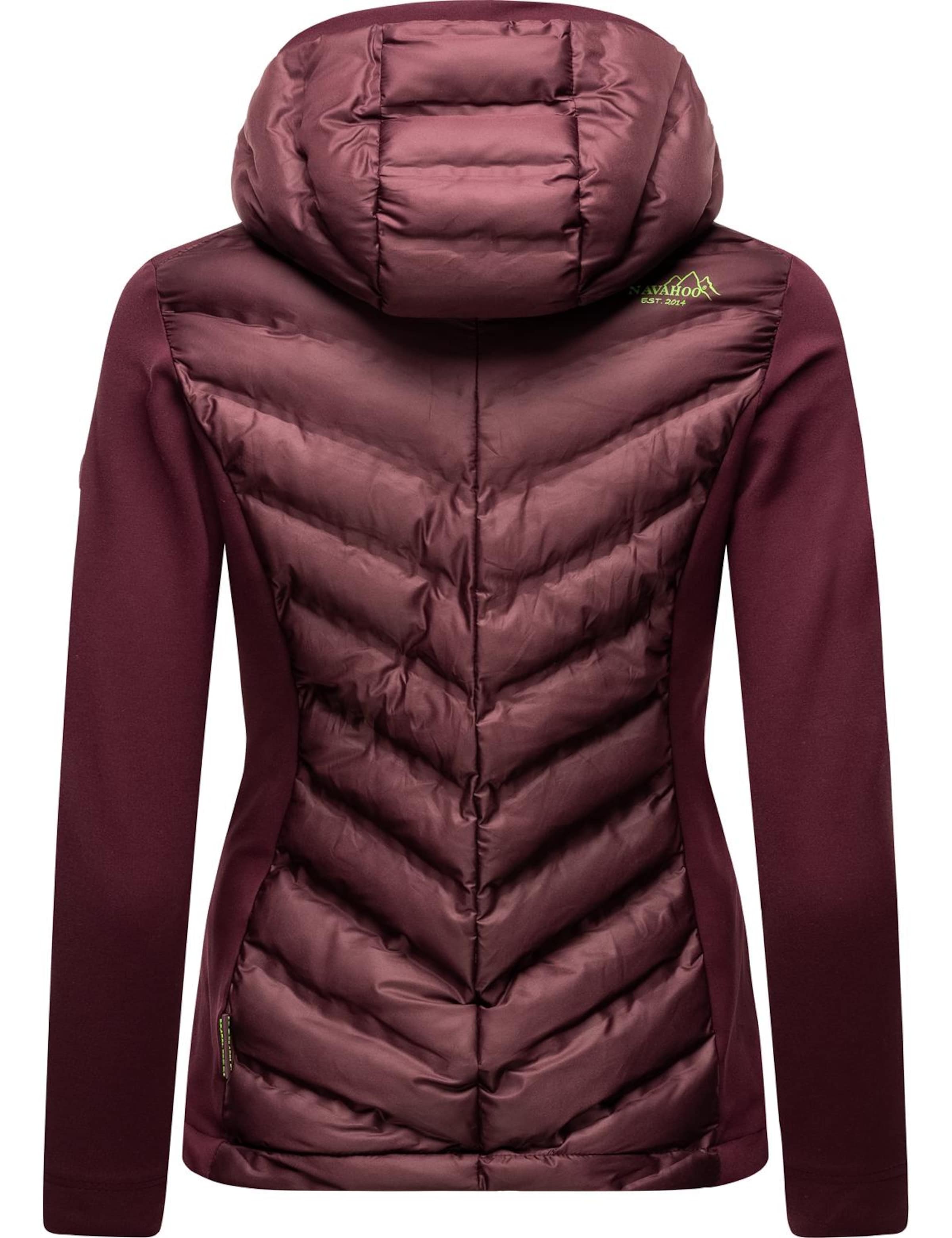 NAVAHOO Steppjacke 'Nimm Mich Mit' in Lila