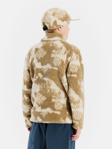 PROTEST Fleece jas 'PRTMalton JR' in Bruin