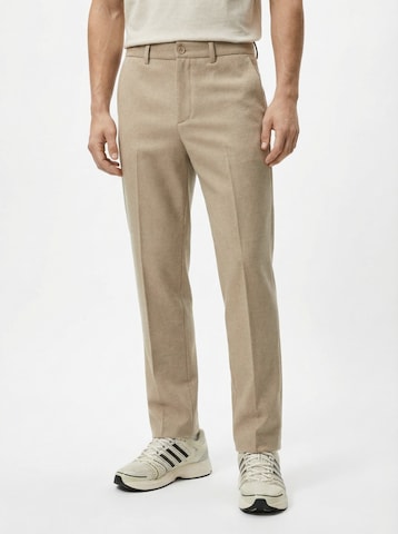 TRAPP Свободный крой Плиссированные брюки в Бежевый: спереди