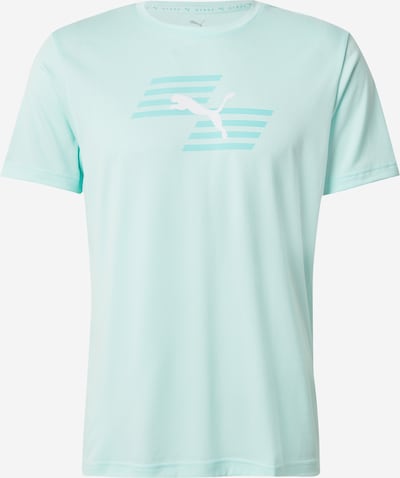 PUMA Tehnička sportska majica 'Puma x Hyrox' u pastelno zelena / bijela, Pregled proizvoda