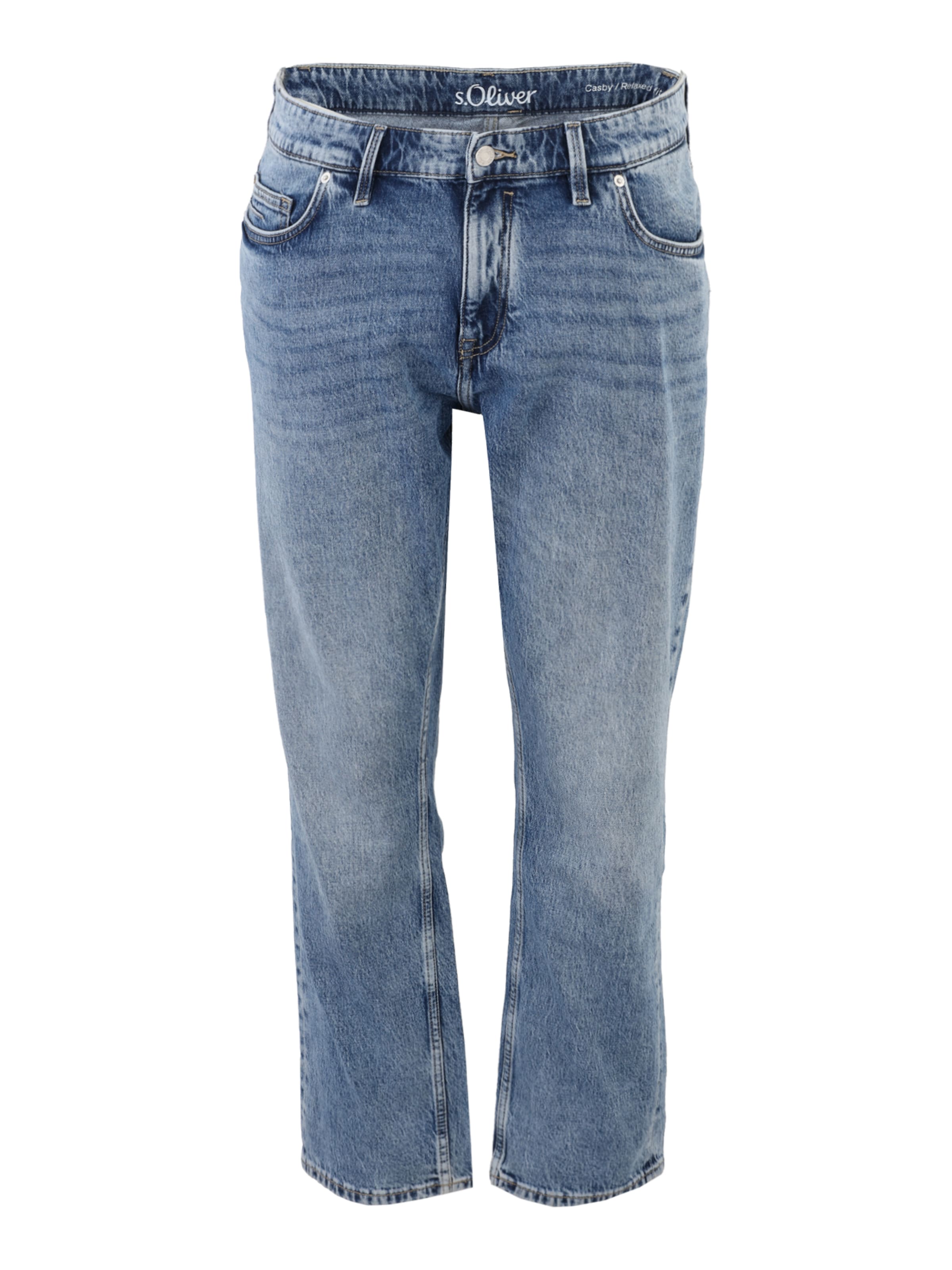 s.Oliver Regular Jeans 'Casby' in Blauw: voorkant