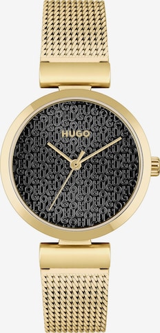 HUGO - Reloj analógico en oro: frente