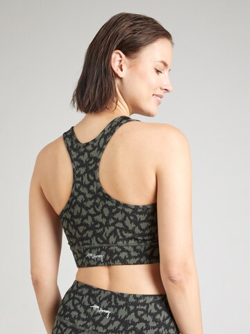 Hey Honey Bralette Sports bra 'Safari' in Green