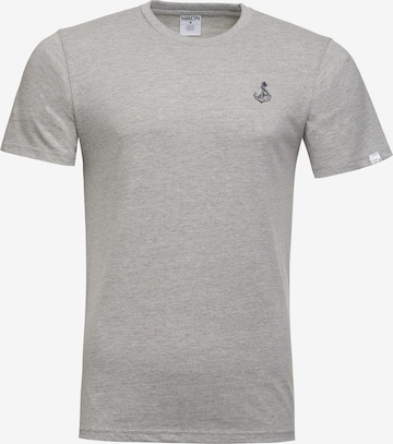 Mikon T-shirt 'Anker' i grå: framsida