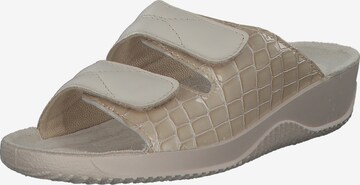ROHDE Mules in Beige: front