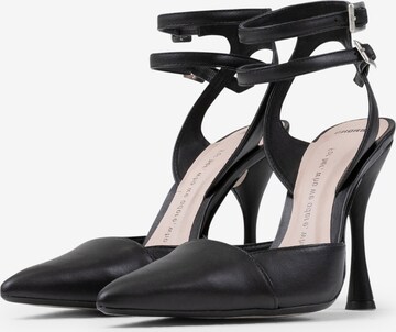 BRONX Slingpumps 'My-Sterious' in Zwart