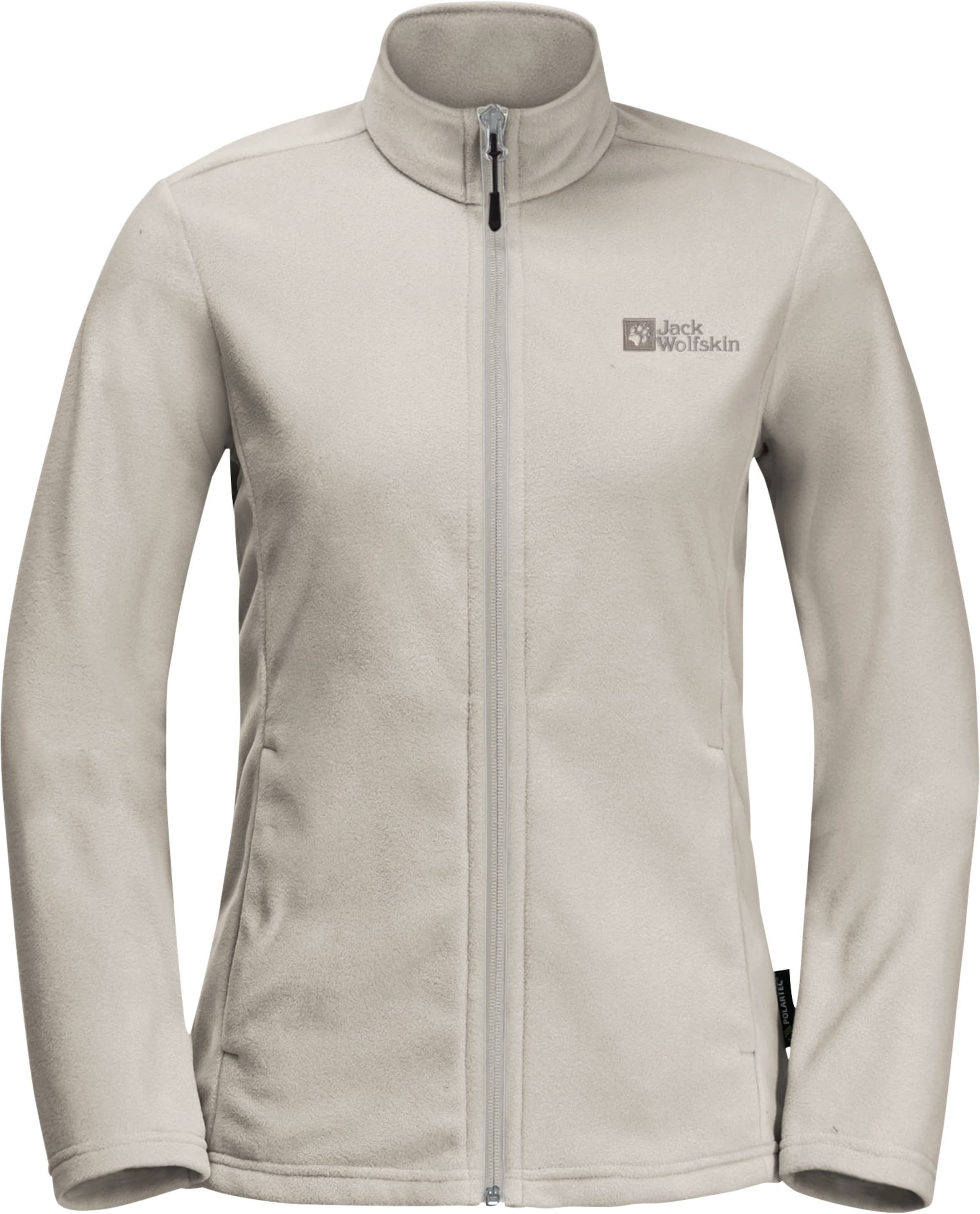 JACK WOLFSKIN Athletic Fleece Jacket in Grey ABOUT YOU