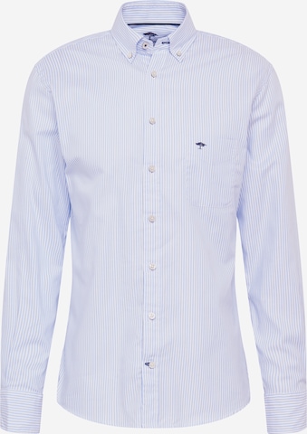 mėlyna FYNCH-HATTON Standartinis modelis Dalykinio stiliaus marškiniai: priekis