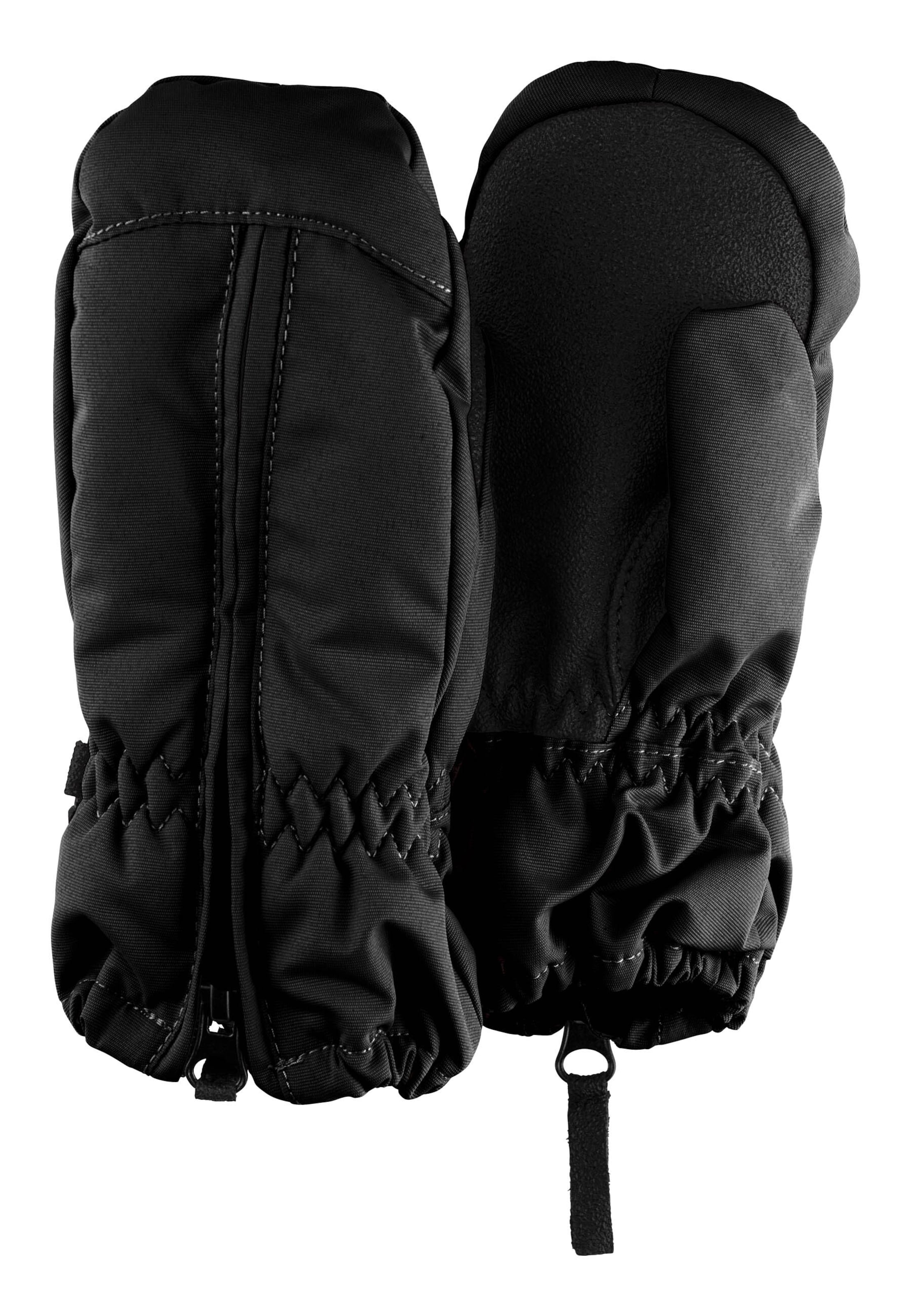 STERNTALER Fäustlinge 'Rips' in Grau: Vorderseite