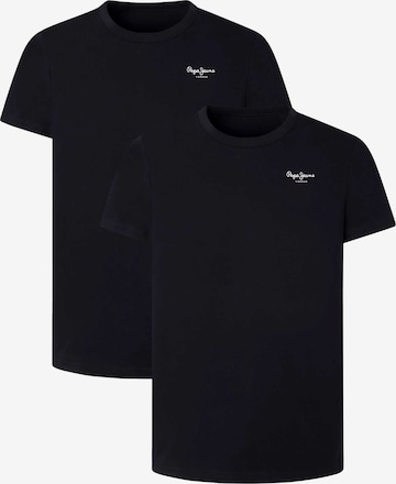 Pepe Jeans Shirt in Zwart: voorkant