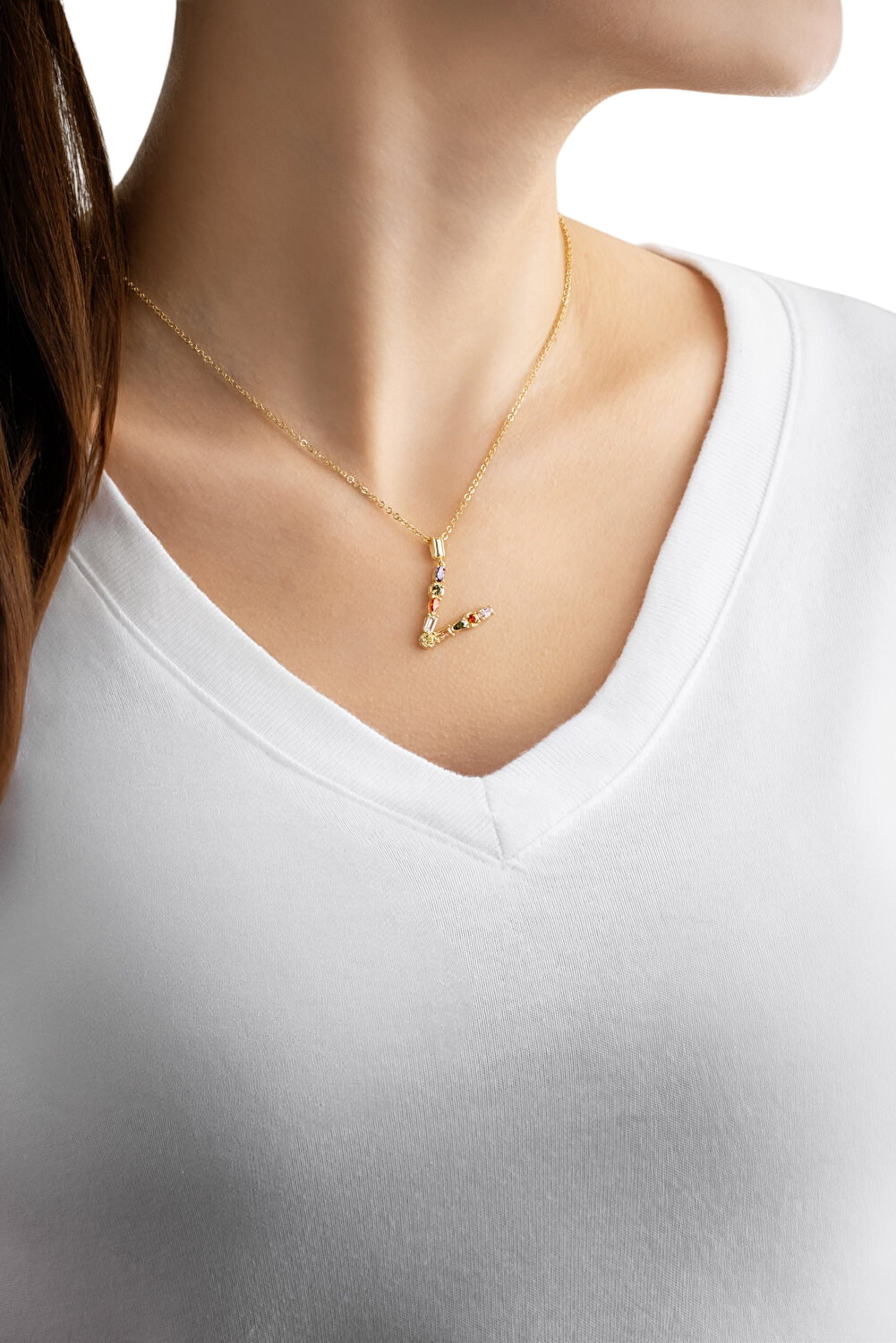 So Chic Necklace in Gold: front