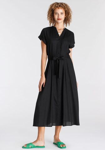 Tamaris Shirt Dress in Black