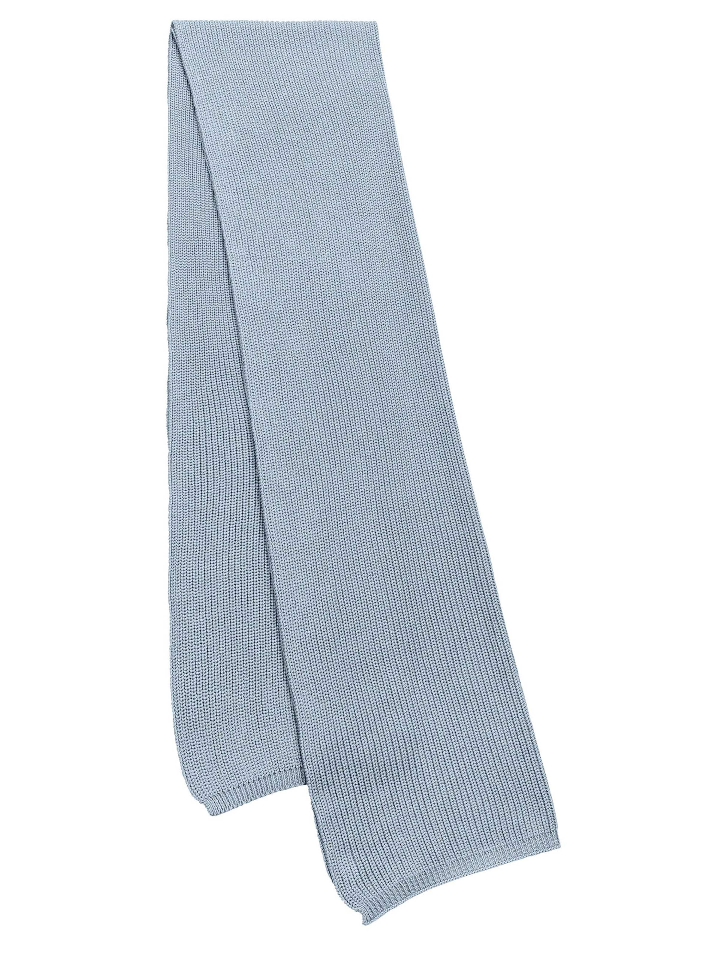 MELA Schal 'NAGNA' in Blau: Vorderseite