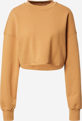 Sweat-shirt 'Fee' Kendall for ABOUT YOU en marron : devant