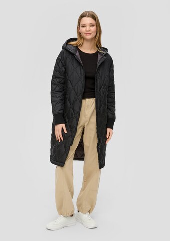 QS Between-seasons coat in Black