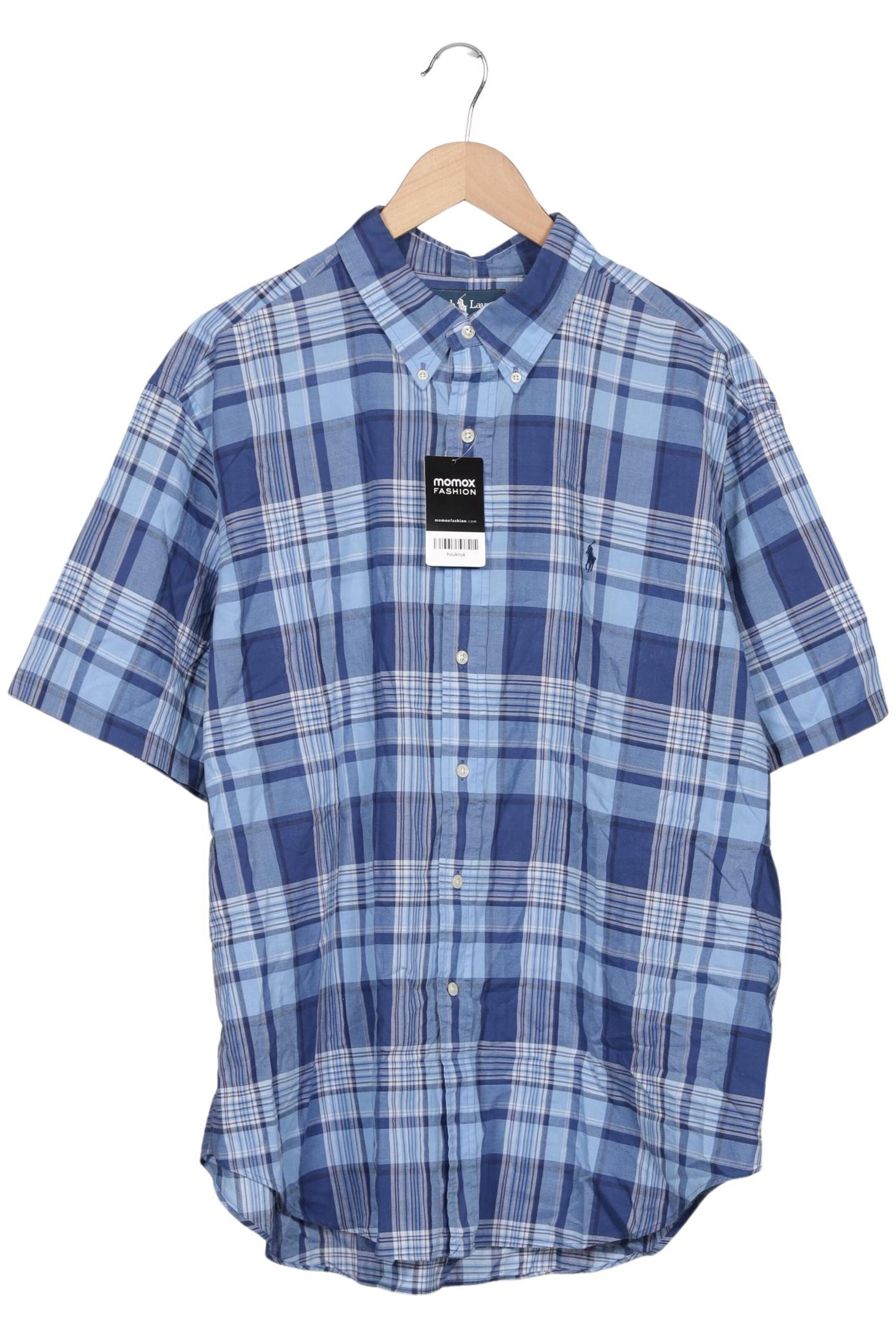 Polo Ralph Lauren Button Up Shirt in XXL in Blue: front