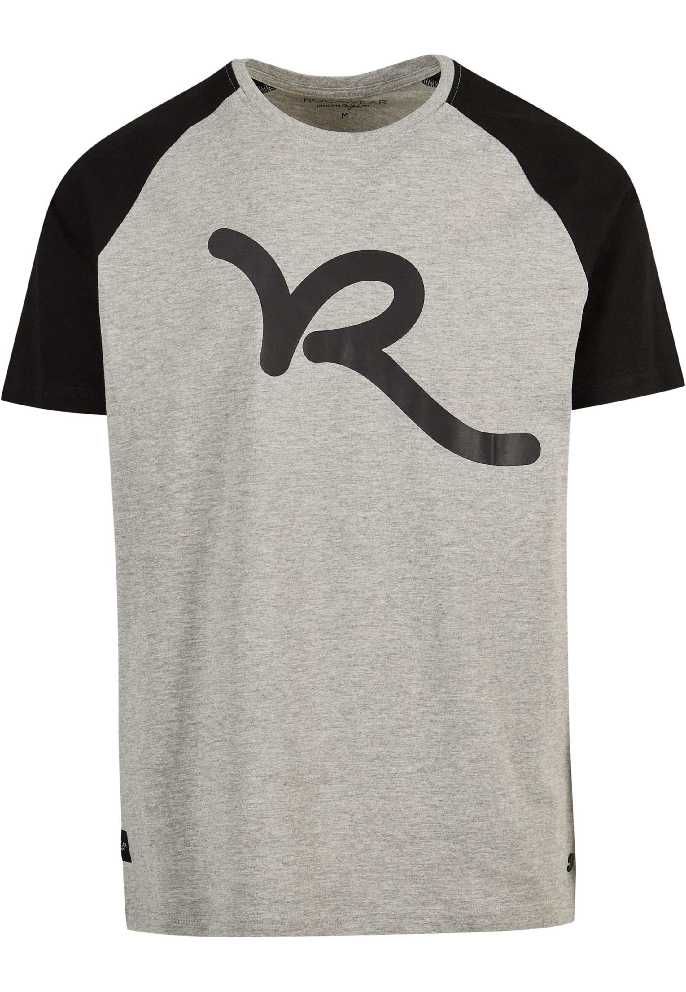 ROCAWEAR T-Shirt 'Bigs' in Grau: Vorderseite