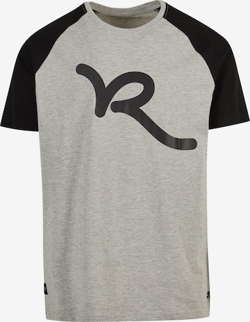 ROCAWEAR T-Shirt 'Bigs' in Grau: predná strana