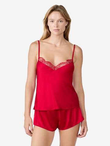 ETAM Pajama Shirt in Red: front