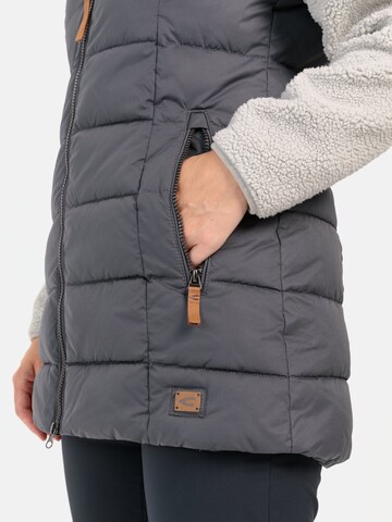 CAMEL ACTIVE Lange Weste mit Kapuze in Blau