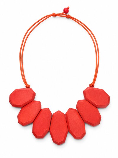 COLLEZIONE ALESSANDRO Kette 'Aria'‌‌ in Onesize in rot, Produktansicht