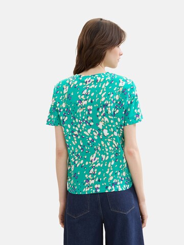 T-shirt TOM TAILOR DENIM en vert