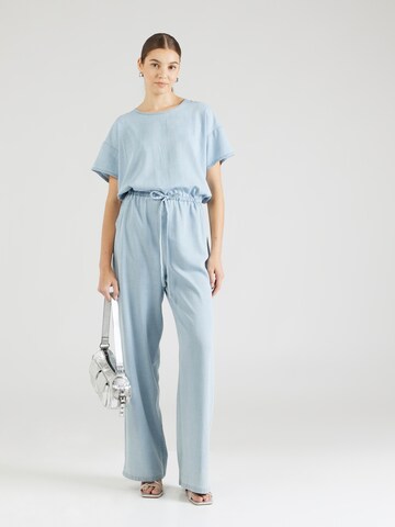 mbym Jumpsuit 'Axton' in Blauw: voorkant