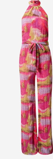 Warehouse Jumpsuit in gold / helllila / pink / rot, Produktansicht