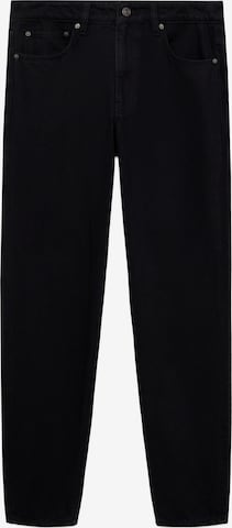 MANGO MAN Tapered Farkut 'Bob' värissä musta: etupuoli