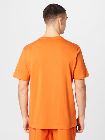 ADIDAS ORIGINALS - Camisa 'Adventure Mountain Front' em laranja