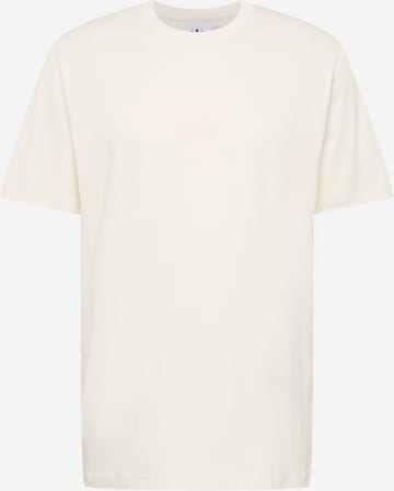 balta ADIDAS ORIGINALS Marškinėliai 'Trefoil Series Street': priekis
