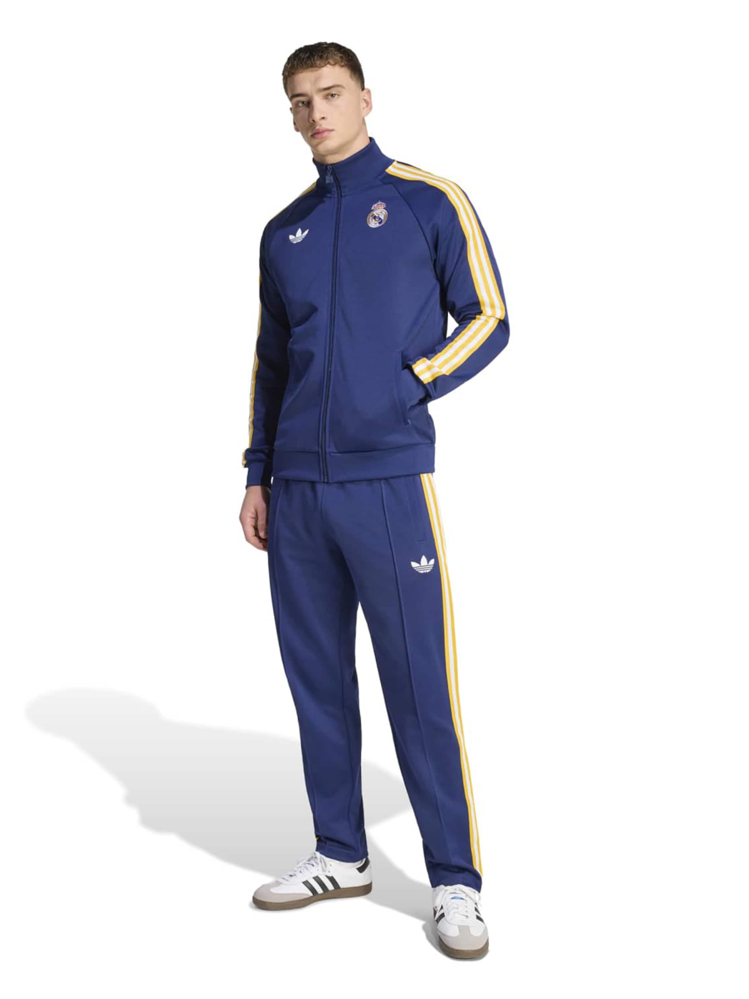 ADIDAS PERFORMANCE Trainingsjacke 'REAL' in Blau