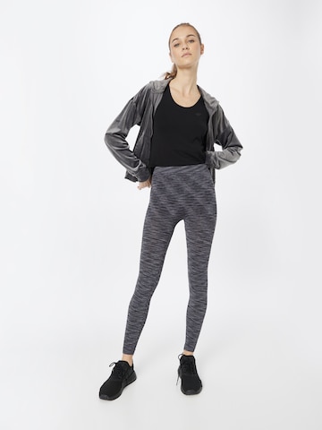ENDURANCE Skinny Workout Pants 'Crina' in Grey