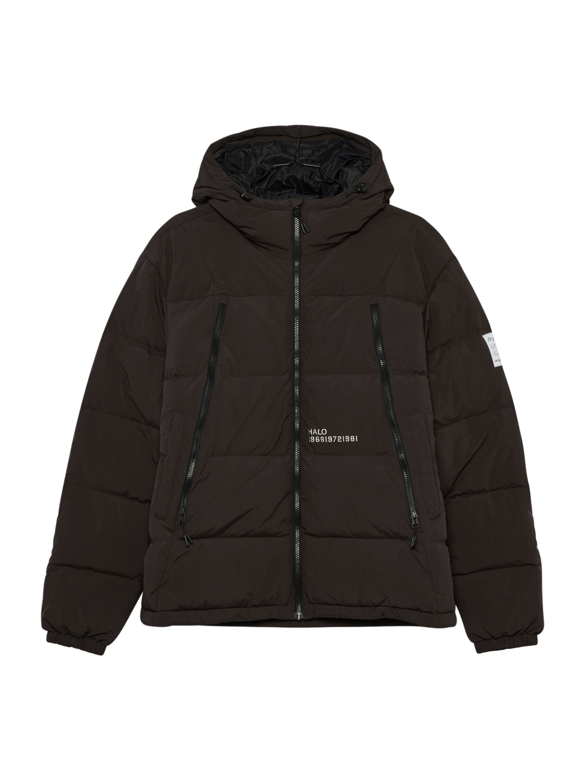 HALO Jacke 'Maverick' in Braun: Vorderseite