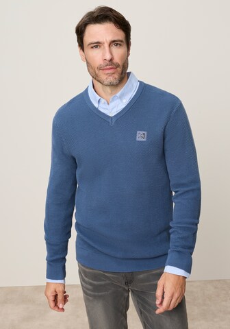 Man's World Pullover in Blau