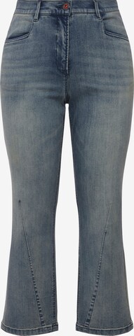 Ulla Popken Jeans in Blauw: voorkant