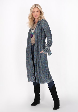 usha FESTIVAL - Kimono en azul: frente