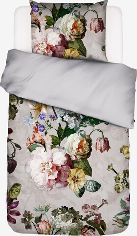 ESSENZA Duvet Cover 'Fleur' in Grey: front