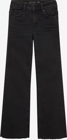 TOM TAILOR Wide Leg Jeans in Schwarz: predná strana