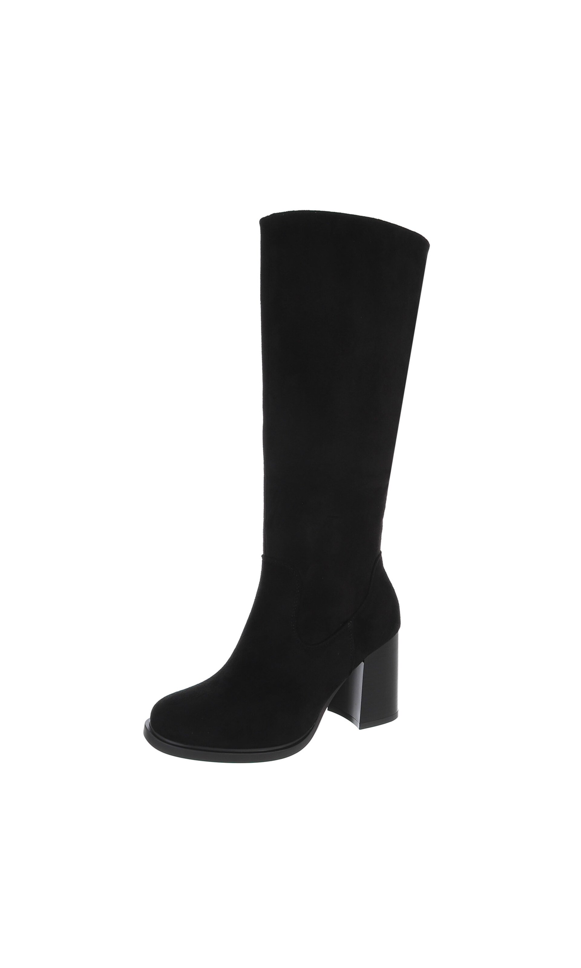 Ital-Design Boots in Black: front