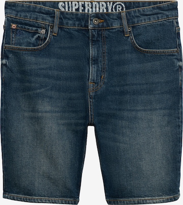 Jean 'Vintage' Superdry & Co en bleu : devant