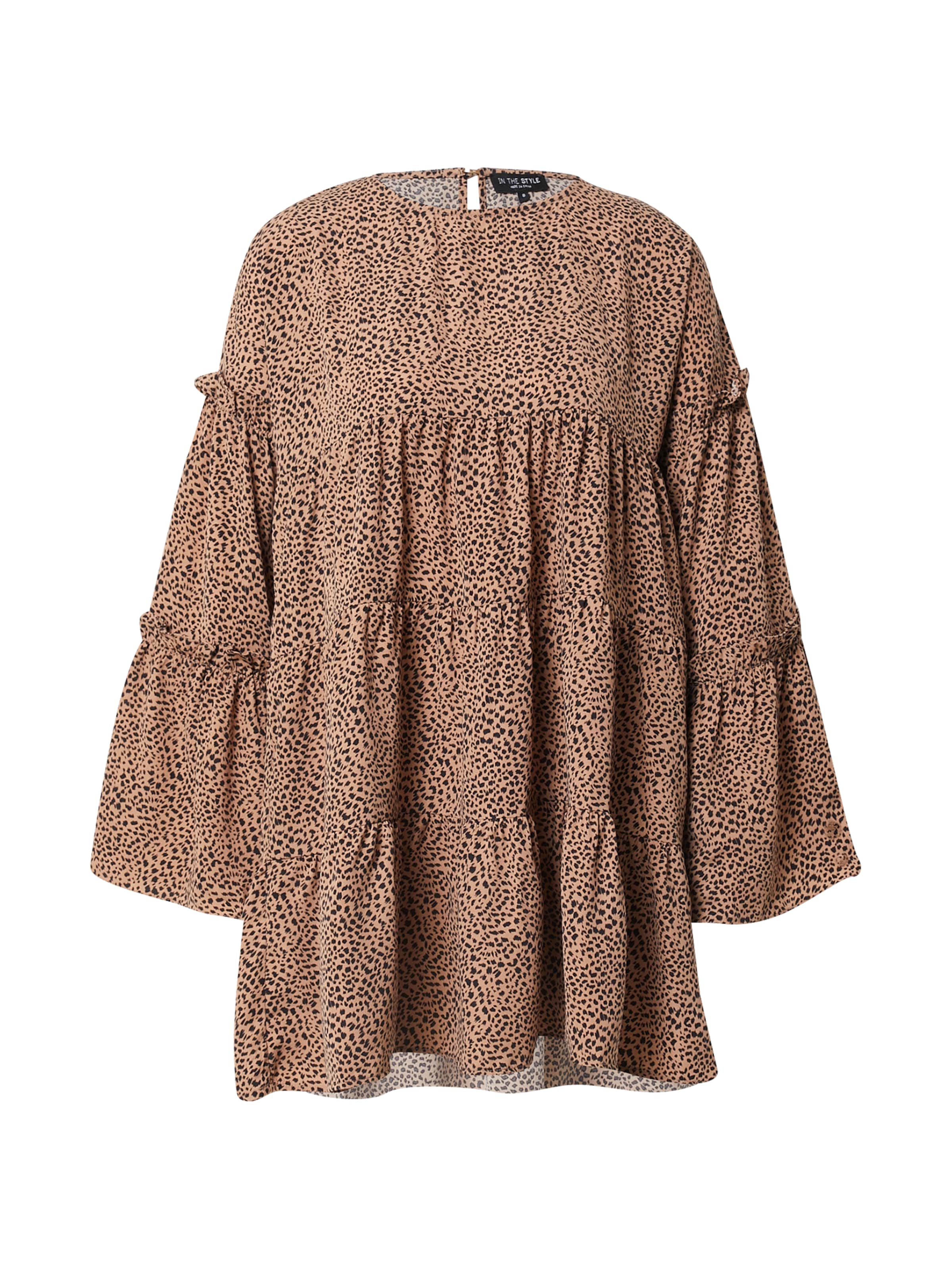 In The Style Kleid in Braun: Vorderseite