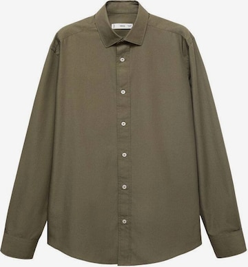 MANGO MAN Hemd 'Play' in Grün: Vorderseite